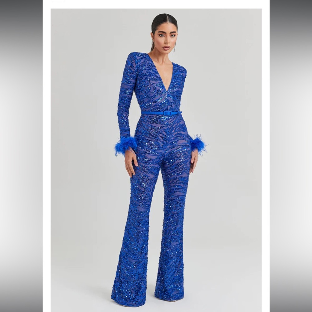 Nadine Merabi Tia Jumpsuit | Worn once | size 8